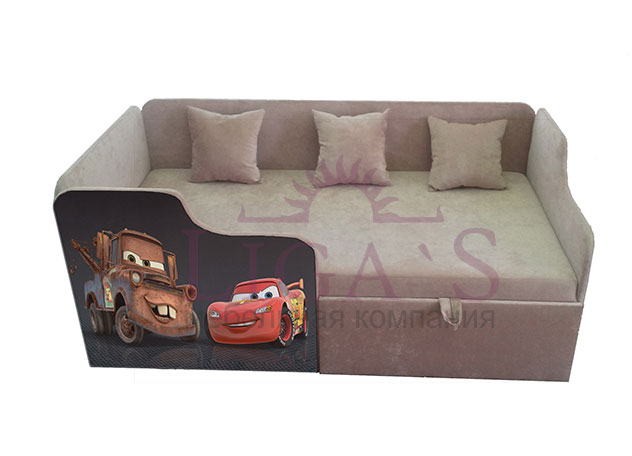 Детский диван Кидди 2, детский диван тахта, мягкая детская кровать.